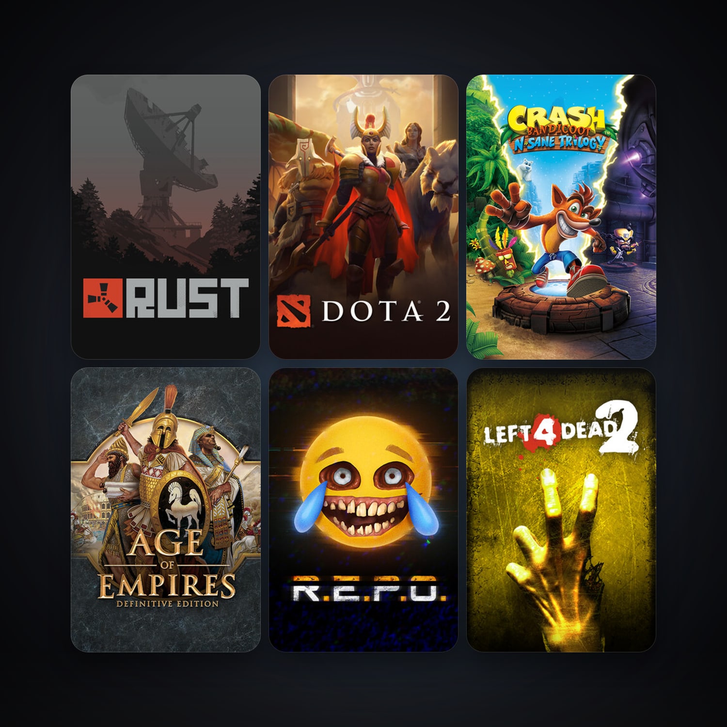 Left 4 Dead 2 + Dota 2, 18 games, clean — HabibiAccounts