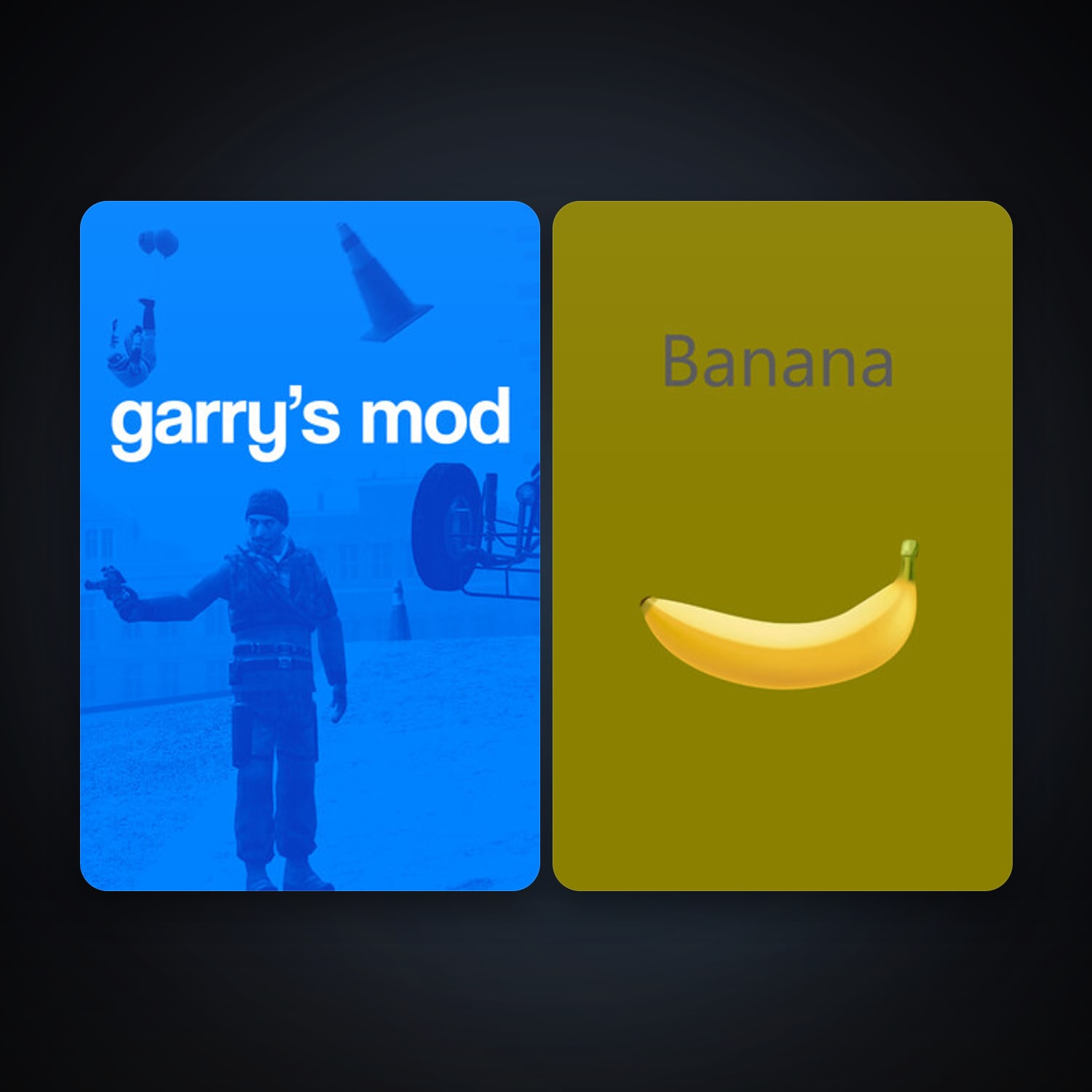 Garry's Mod + Banana, 2 games, clean — HabibiAccounts