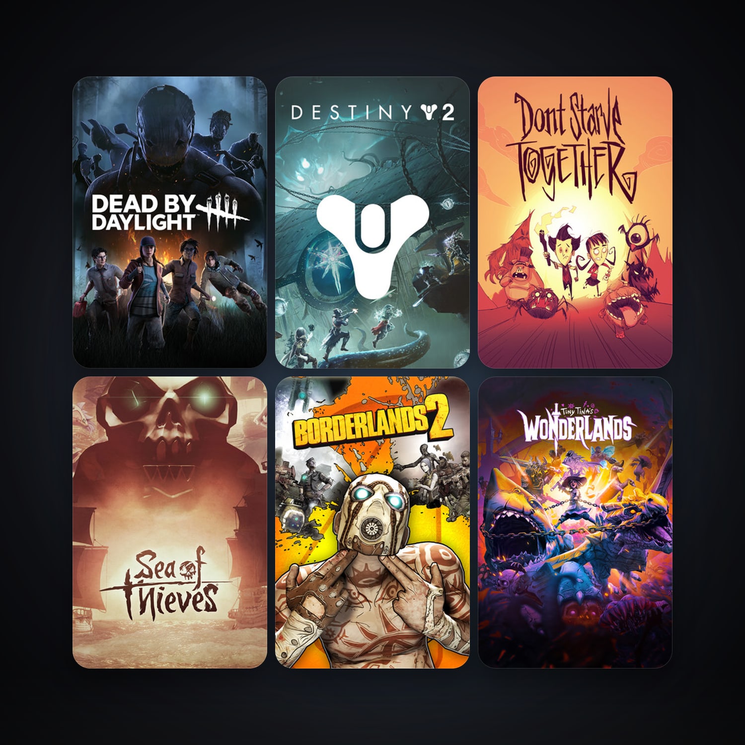 Borderlands 2 + The Forest, 50 games, Steam 10, clean — HabibiAccounts