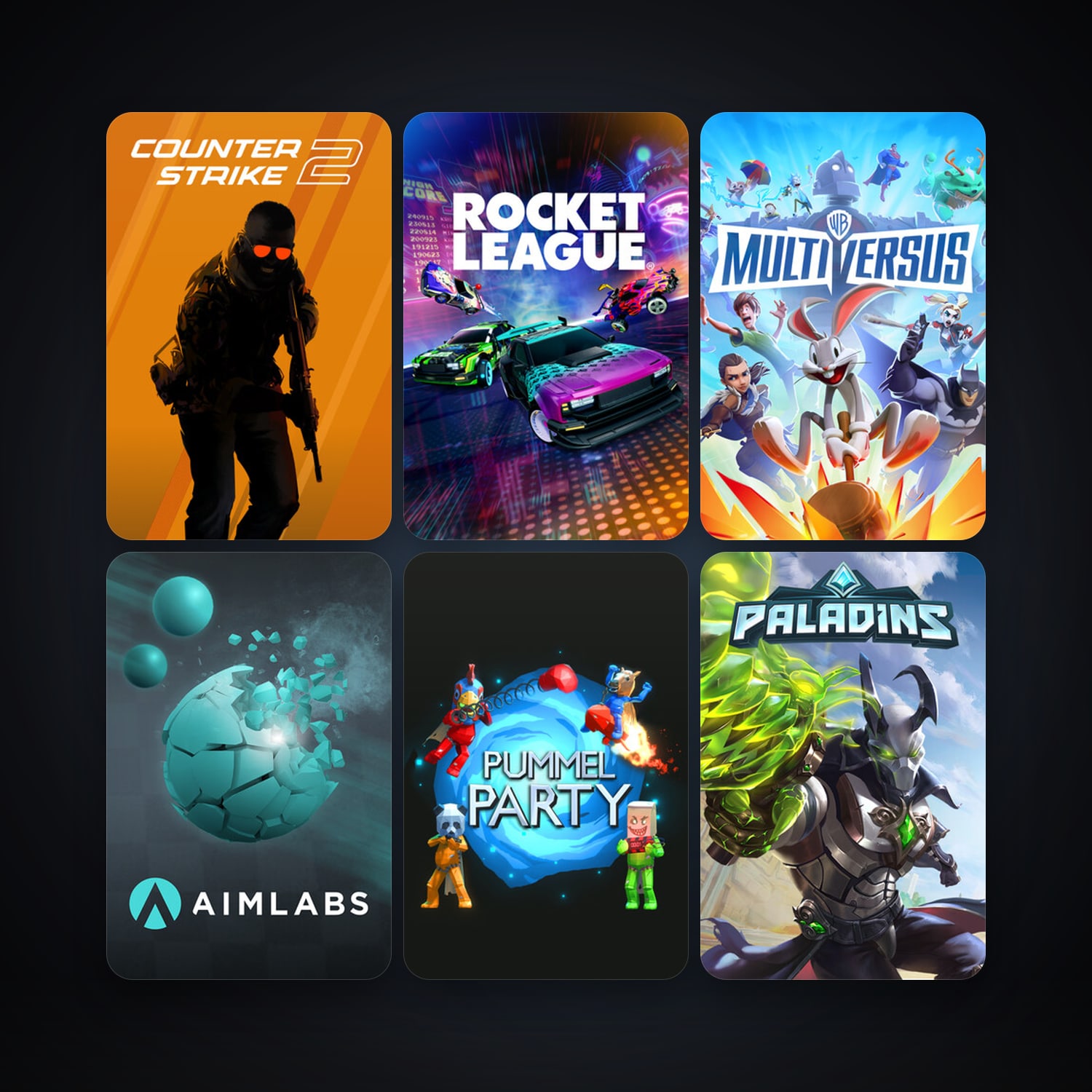 CS2 Prime + Rocket League, 12 games, Steam 10, clean — HabibiAccounts