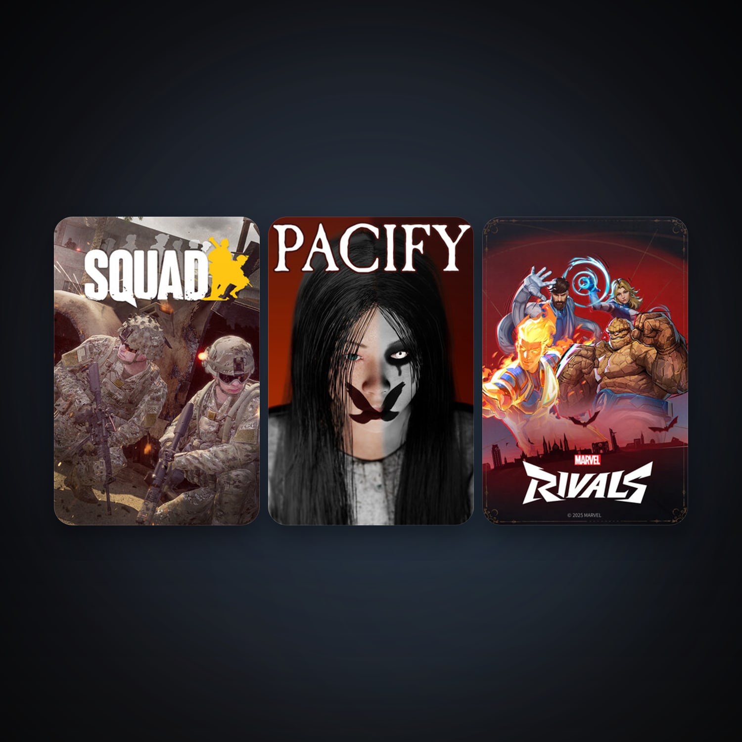 Squad + Pacify, 10 games, clean — HabibiAccounts