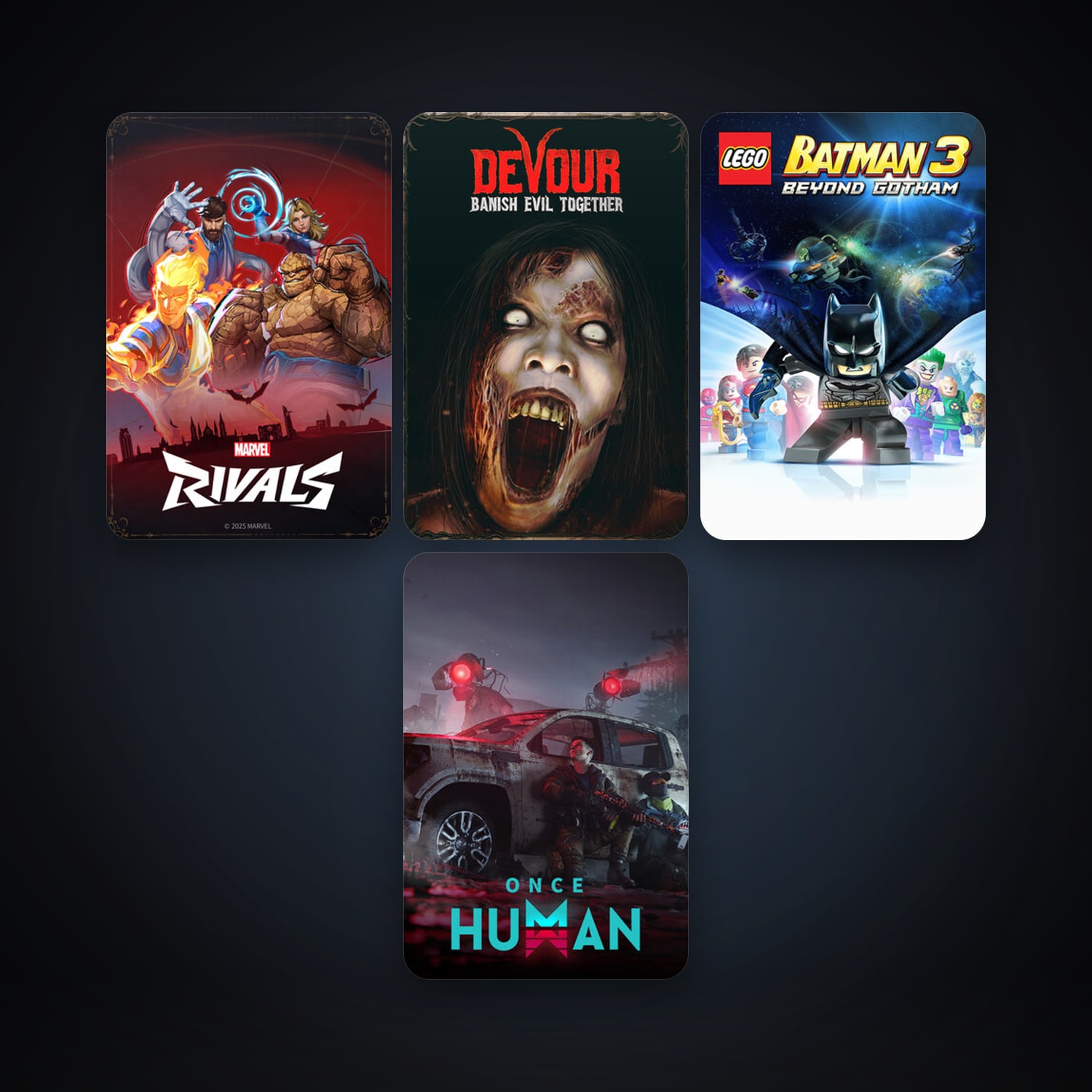 Free CS2 (No Prime) + LEGO Batman 3: Beyond Gotham, 54 games, clean — HabibiAccounts