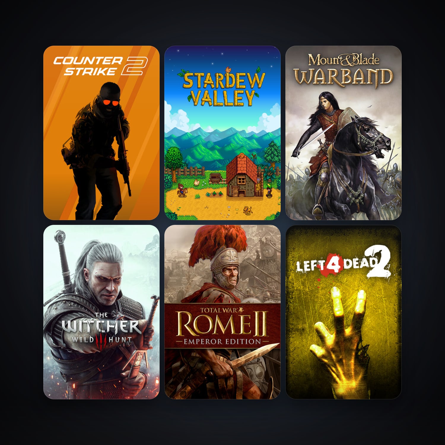 Left 4 Dead 2 + CS2 Prime, 31 games, clean · 260775651 — HabibiAccounts