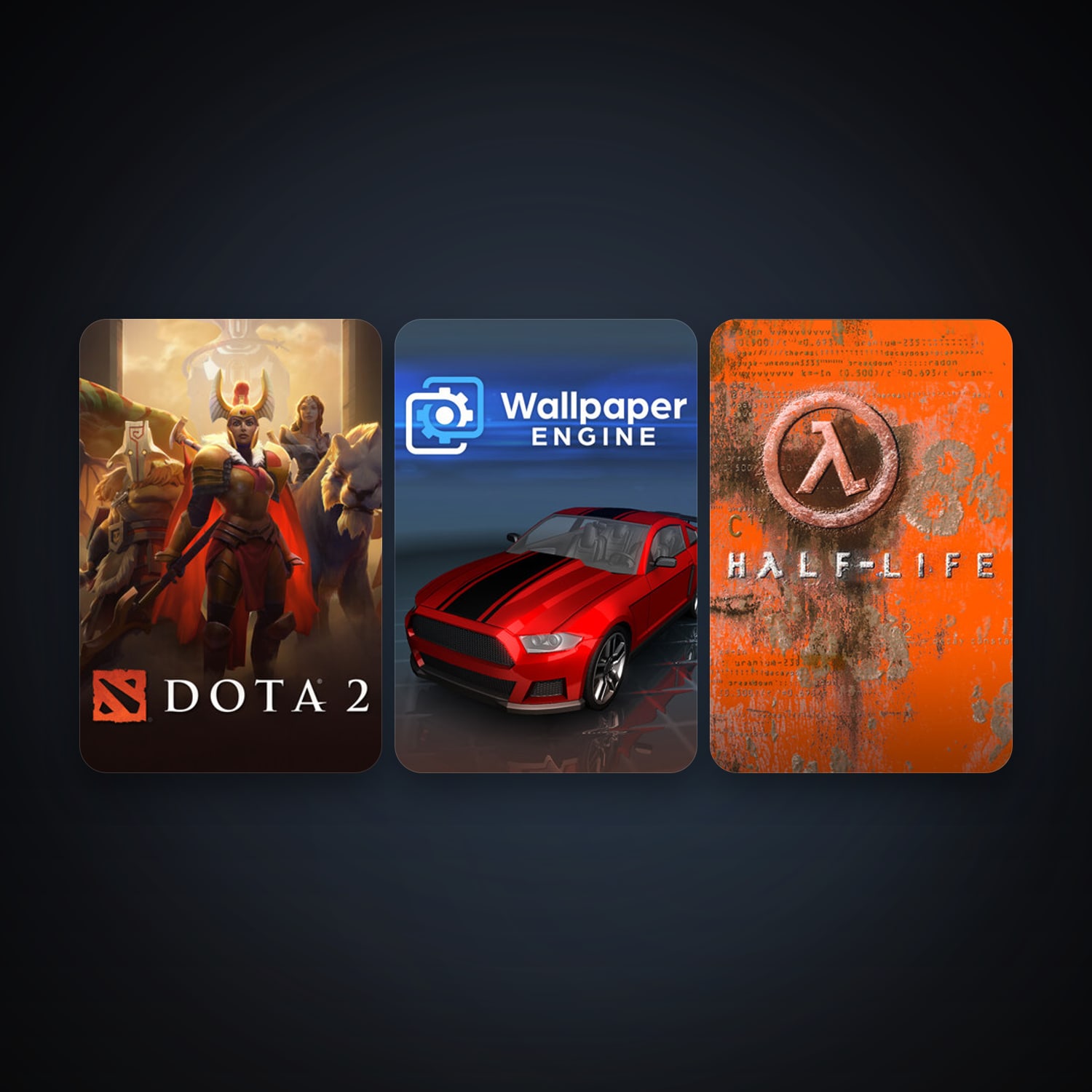 Half-Life + Dota 2, 7 games, clean — HabibiAccounts