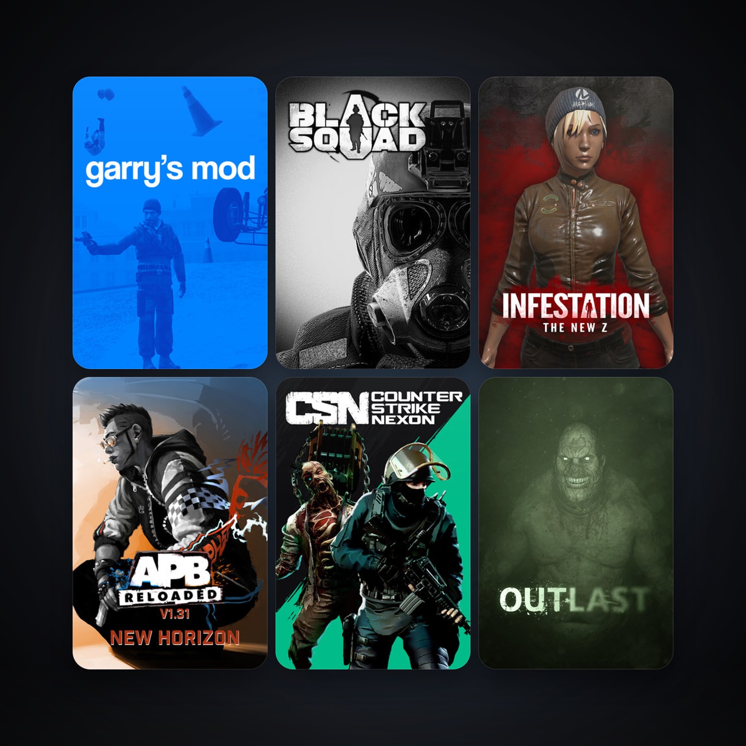 Garry's Mod + GRID (2008), 54 games, clean — HabibiAccounts
