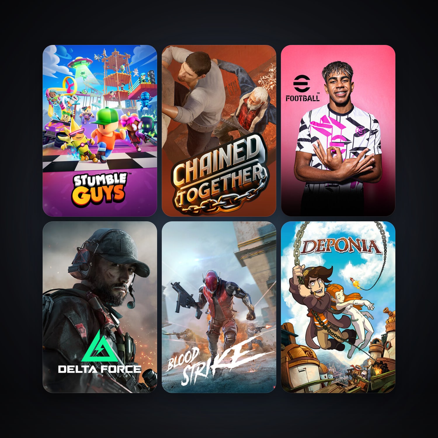 Free CS2 (No Prime) + Deponia, 33 games, clean — HabibiAccounts