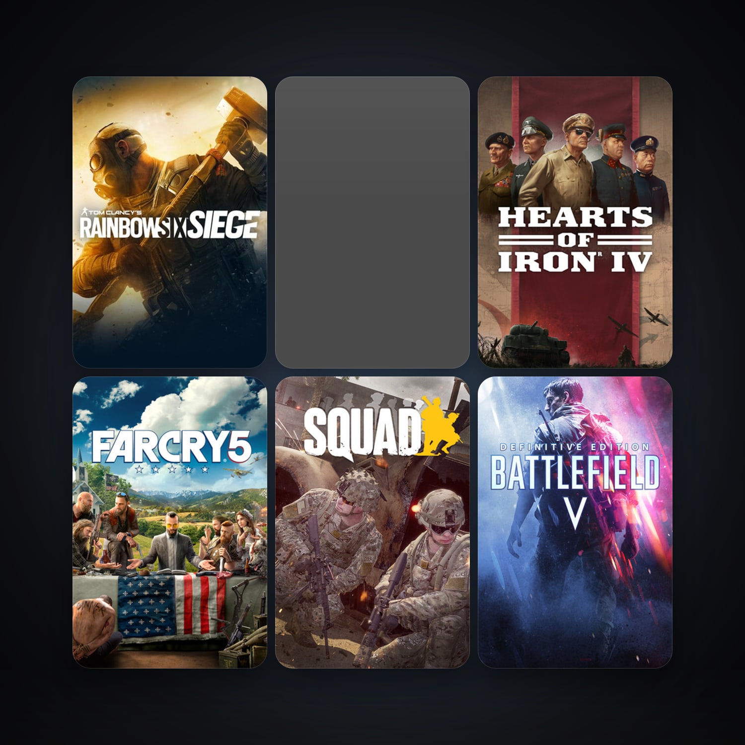 Free CS2 (No Prime) + Tom Clancy's Rainbow Six Siege, 15 games, clean — HabibiAccounts