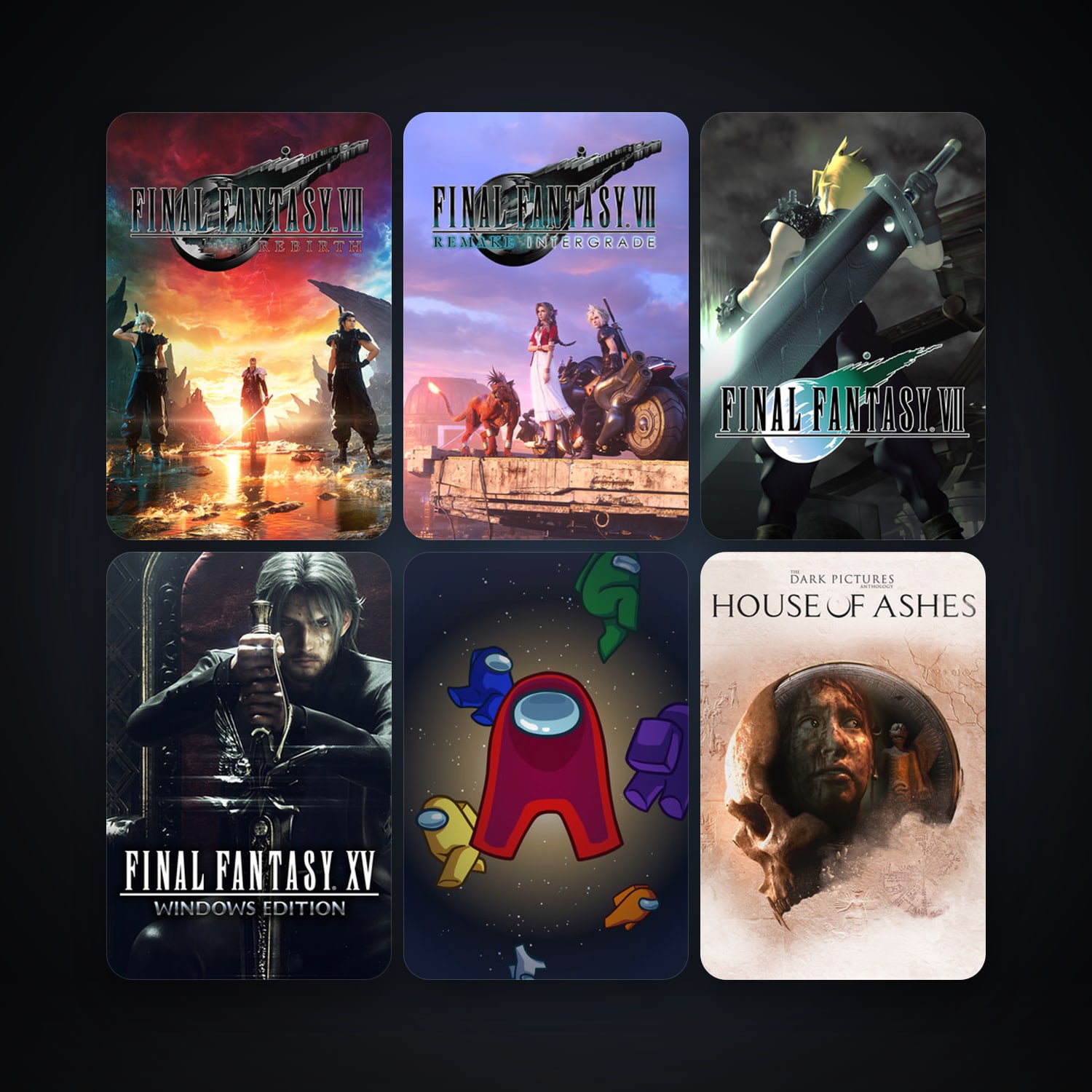 Free CS2 (No Prime) + Final Fantasy VII, 16 games, clean — HabibiAccounts