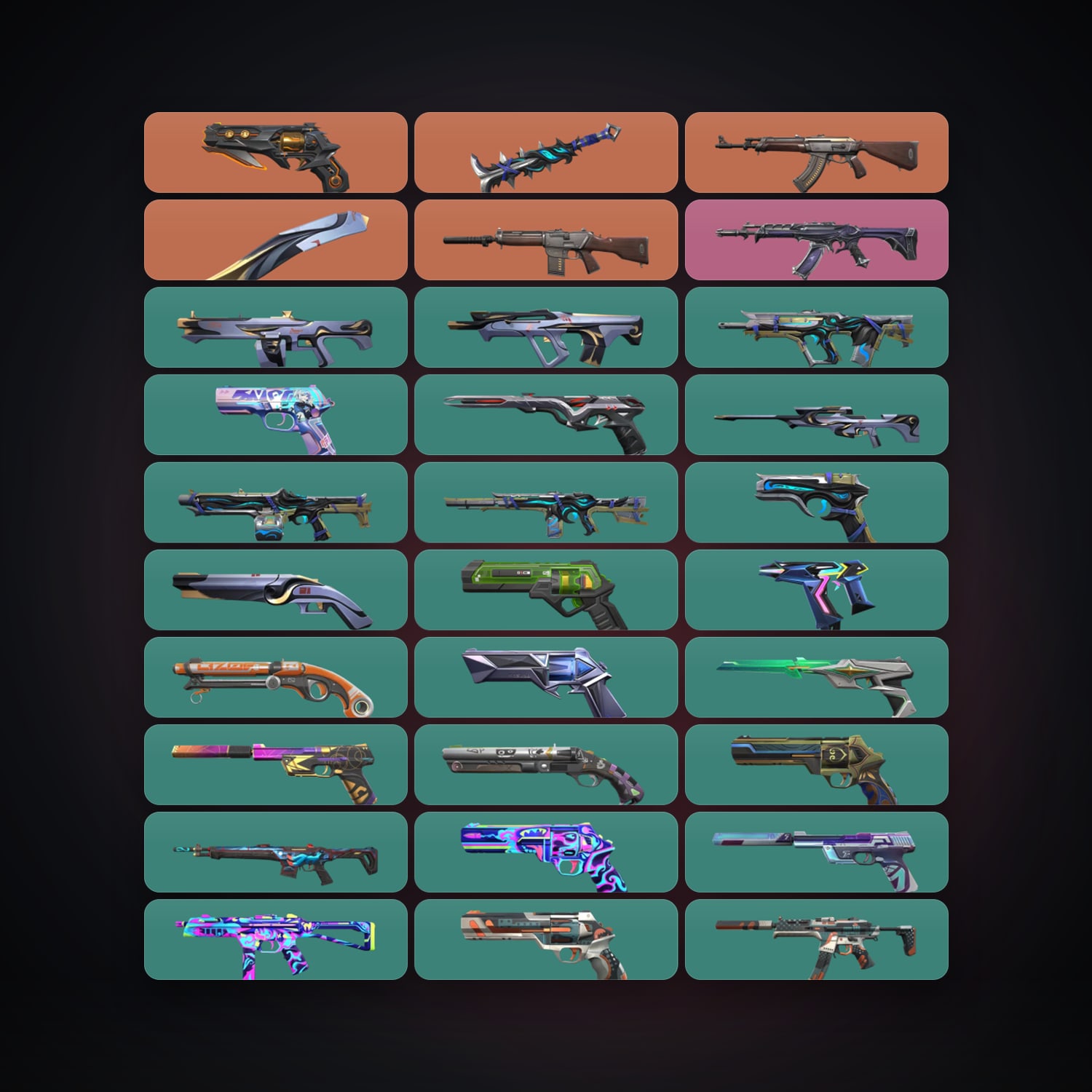 AP Silver 3 locker — 2 knives, 47 skins, lvl 310 — HabibiAccounts