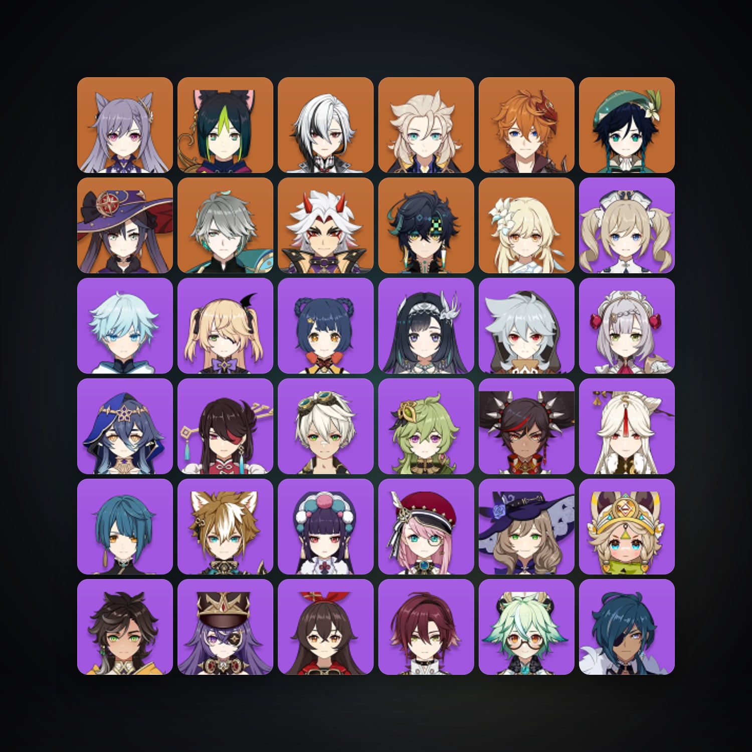 Genshin Impact | AR 56 | 45 Chars | 10× 5★ — Genshin / miHoYo Account — HabibiAccounts