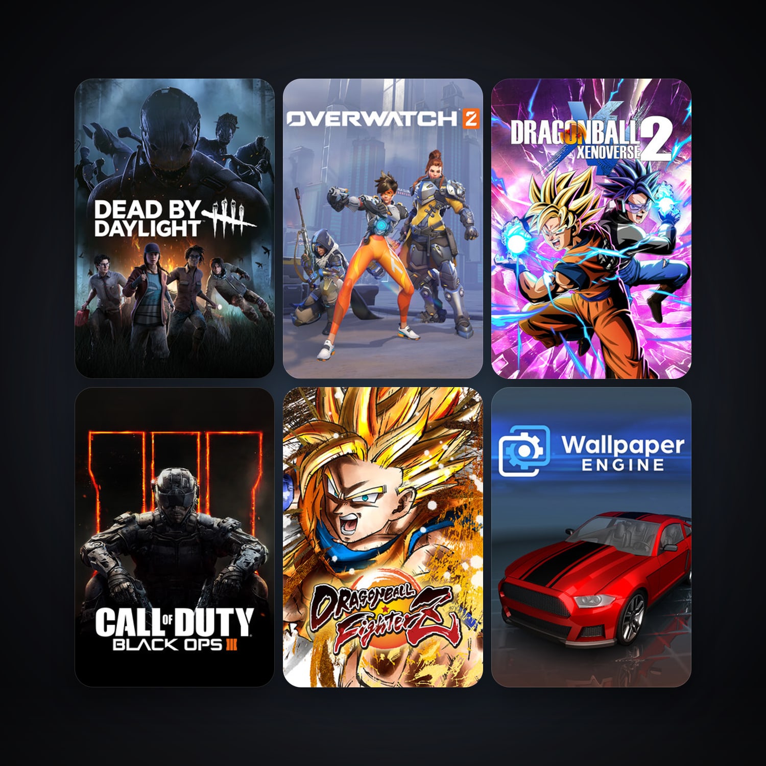 Call of Duty: Black Ops III + Dead by Daylight, 21 games, clean — HabibiAccounts