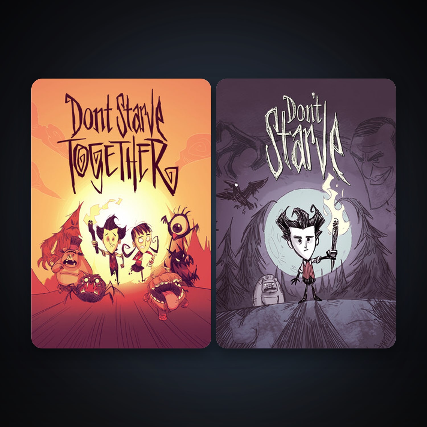 Don't Starve + Don't Starve Together, 2 games, clean — HabibiAccounts