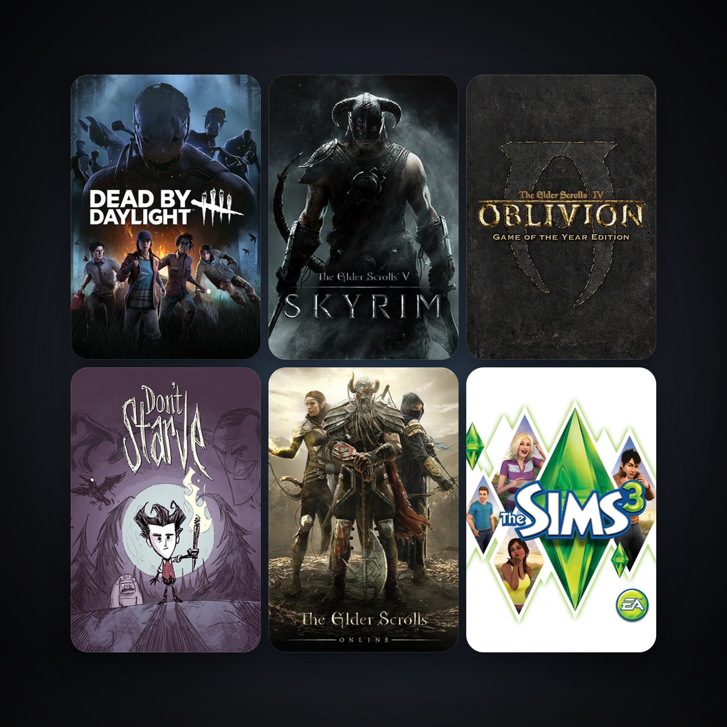 The Elder Scrolls IV: Oblivion Game of the Year Edition + The Sims 3, 32 games, Steam 10, clean — HabibiAccounts