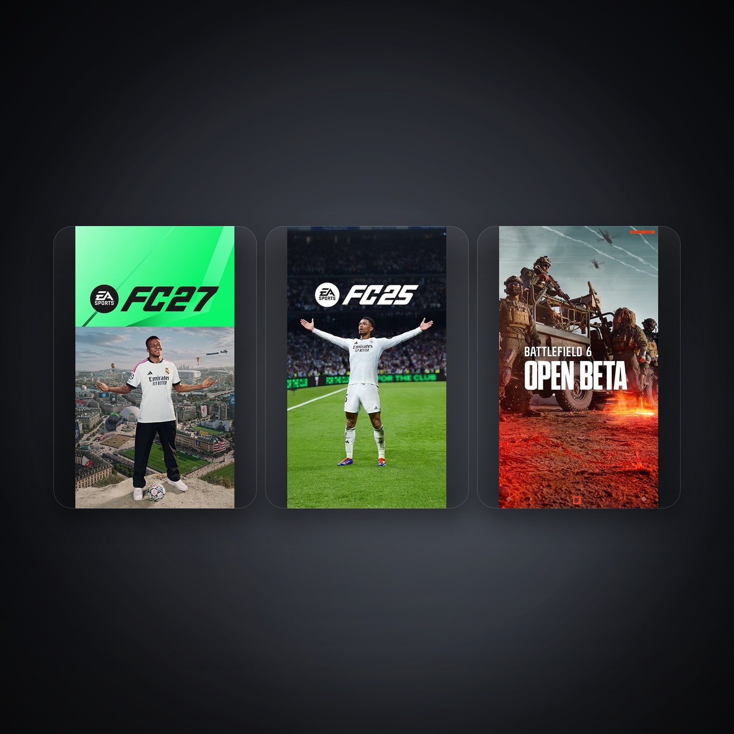 EA EA SPORTS FC 27 + EA SPORTS FC 25 — MA — 3 games — HabibiAccounts