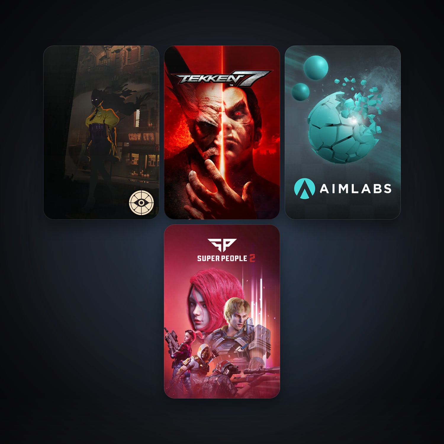TEKKEN 7 + Aimlabs, 5 games, clean — HabibiAccounts