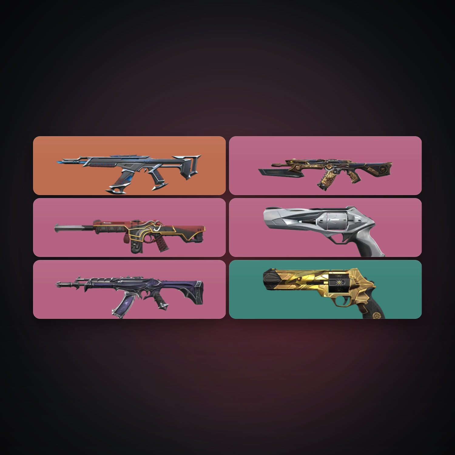 EU Iron 2 locker — 6 skins, lvl 80 — HabibiAccounts