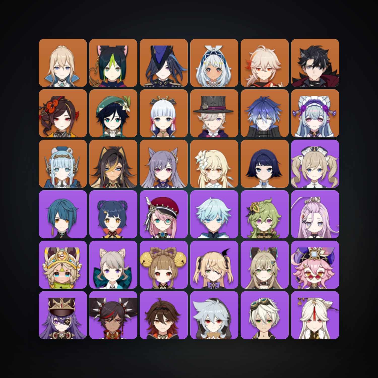 Genshin Impact | AR 58 | 62 Chars | 15× 5★ — HabibiAccounts