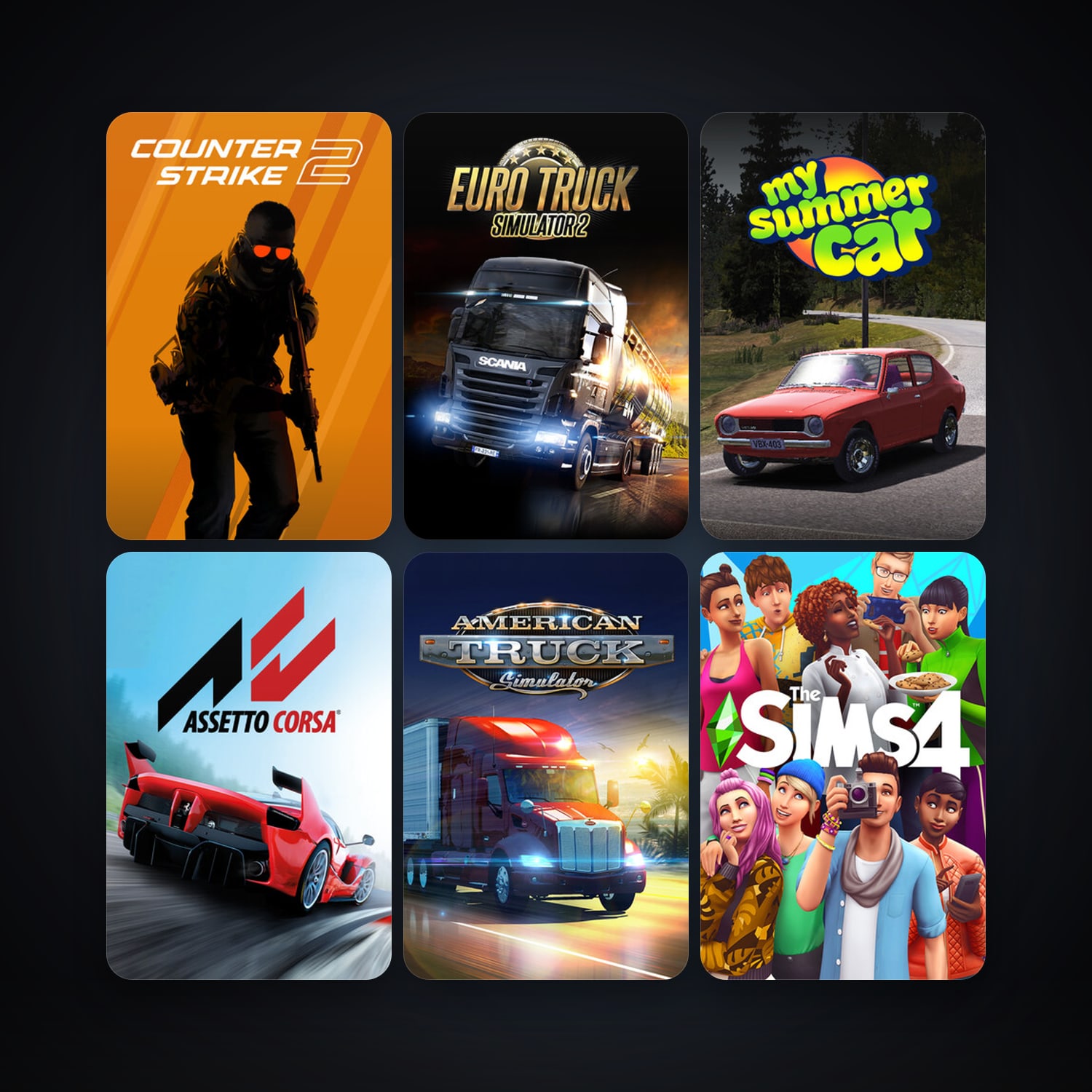 Left 4 Dead 2 + Portal 2, 17 games, clean — HabibiAccounts