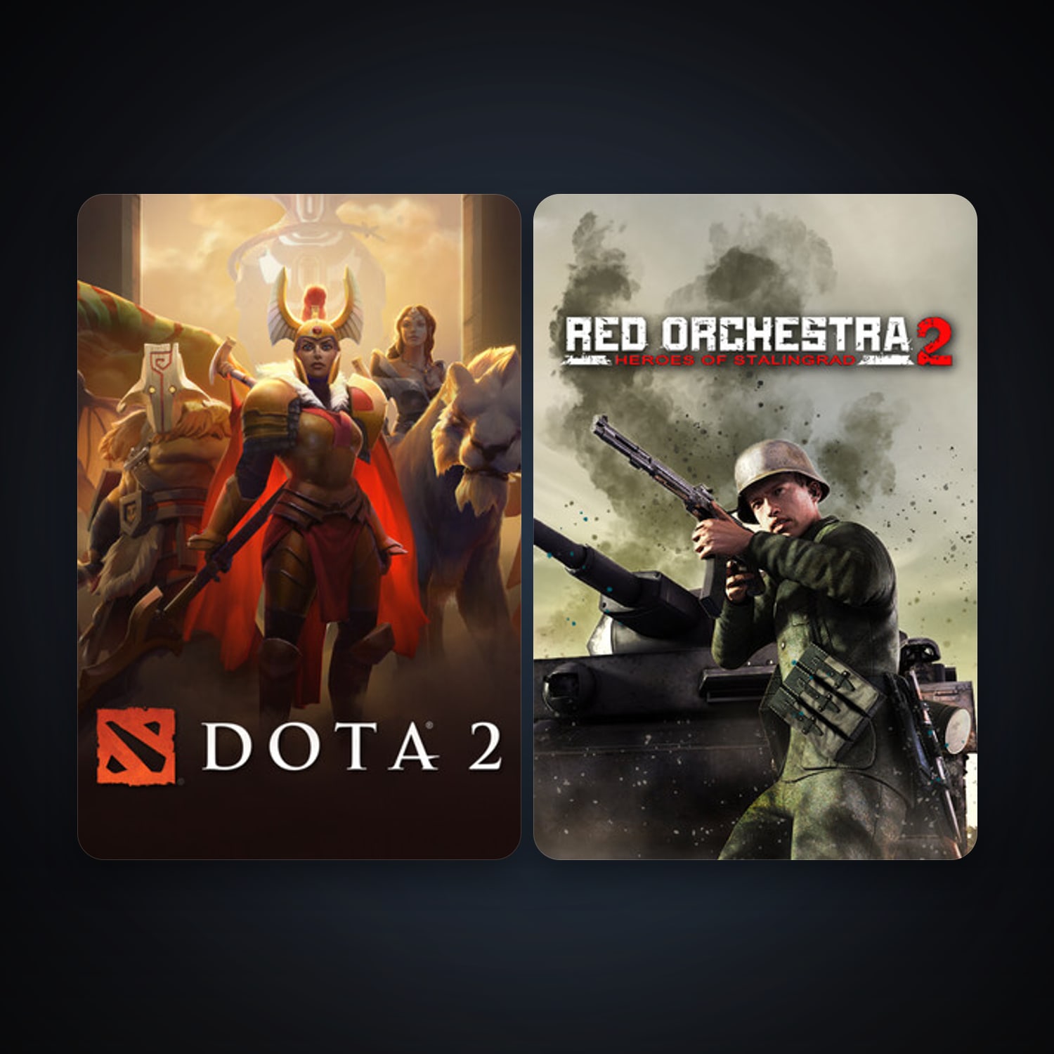 Dota 2 + Red Orchestra 2: Heroes of Stalingrad with Rising Storm, 3 games, clean — HabibiAccounts