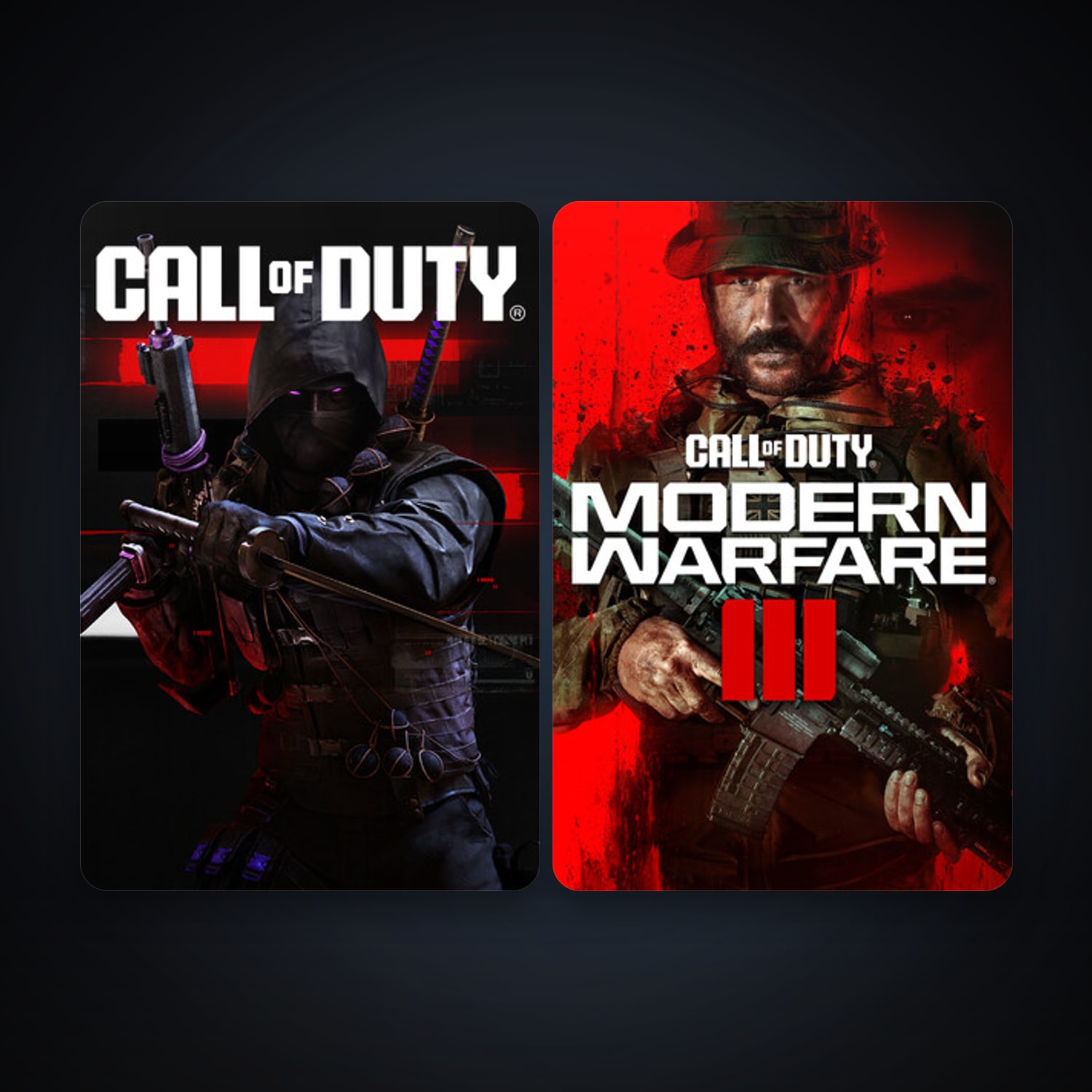 Call of Duty: Modern Warfare II + Call of Duty: Modern Warfare 3 (III), 5 games, clean — HabibiAccounts