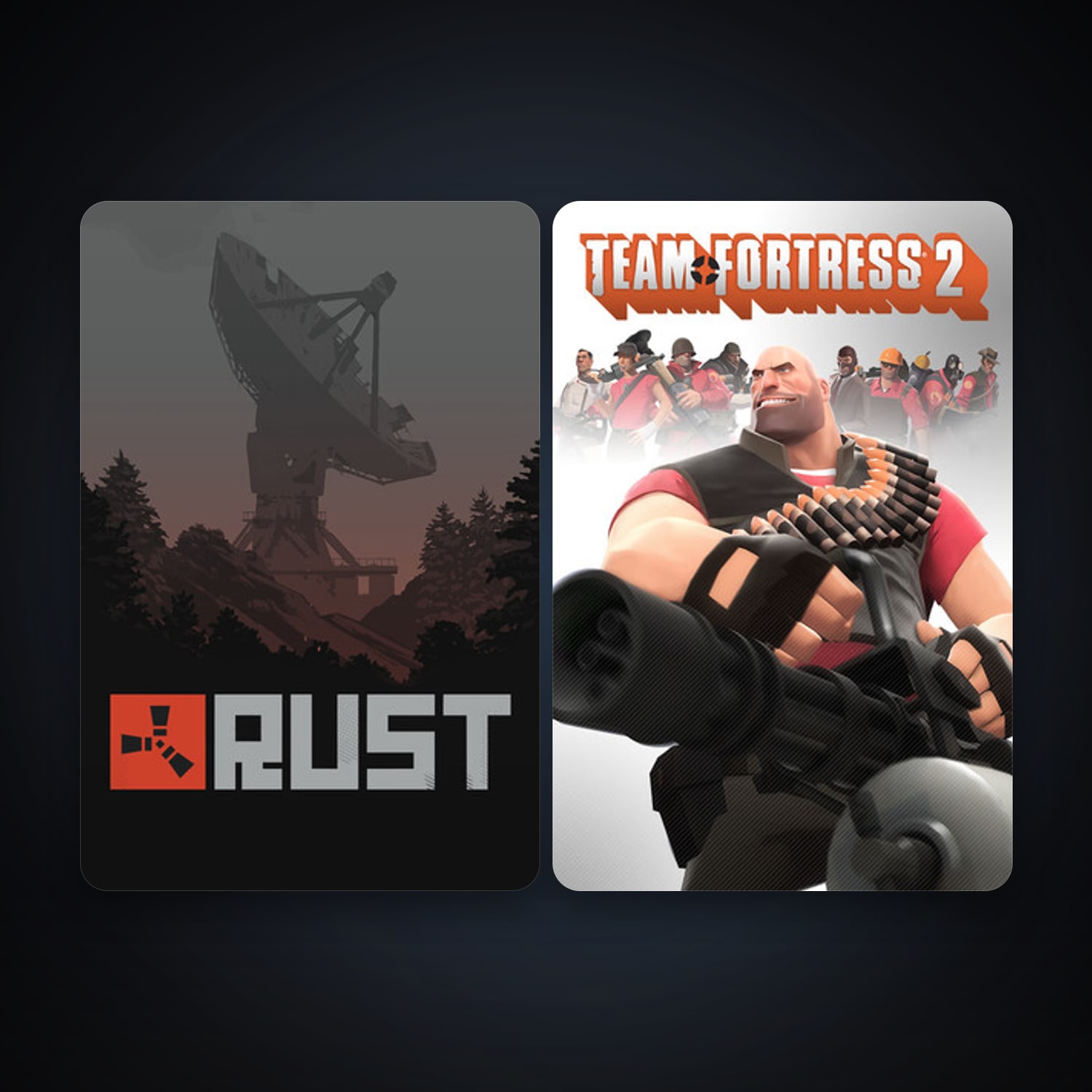 Team Fortress 2 + Free CS2 (No Prime), 5 games, clean — HabibiAccounts