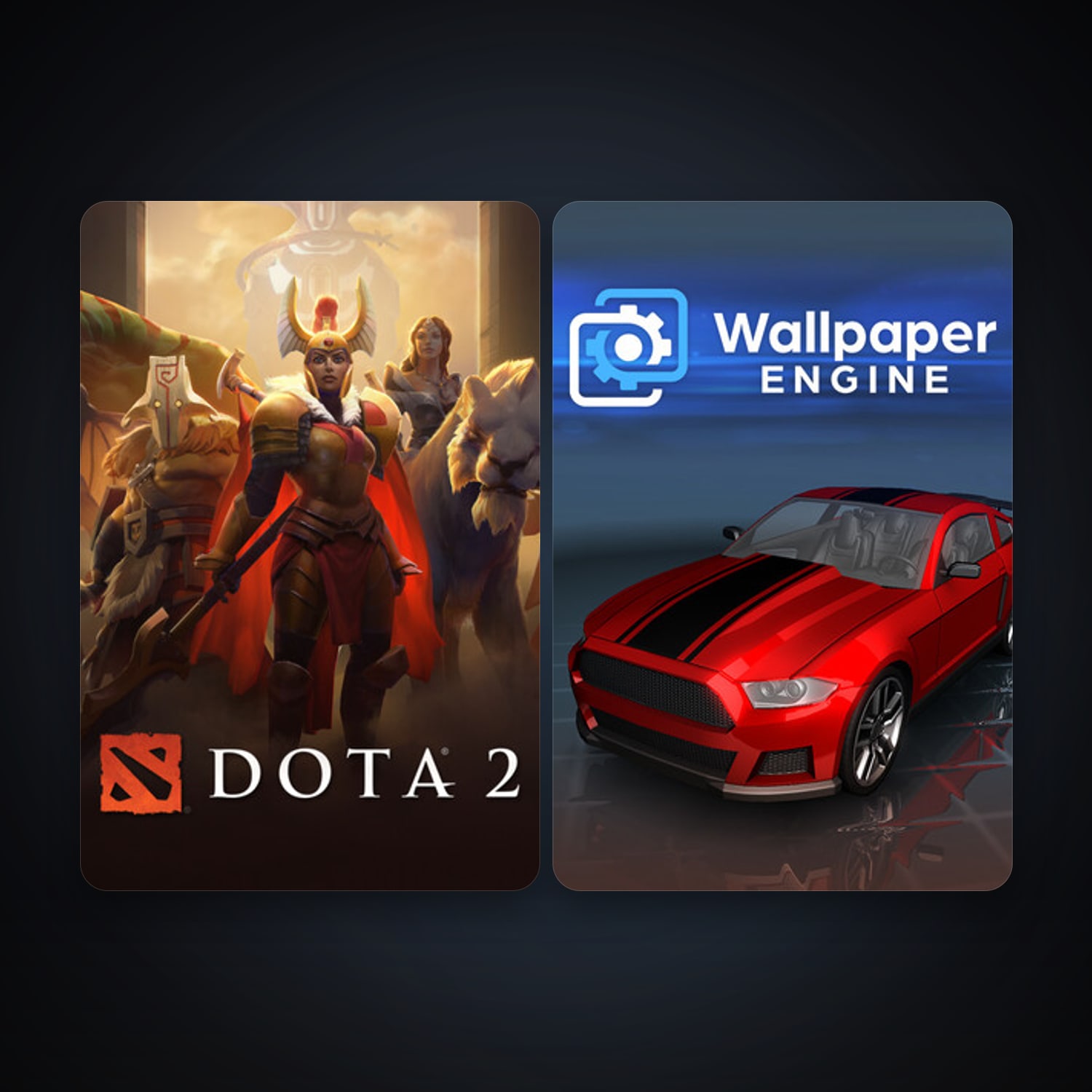Dota 2 + Free CS2 (No Prime), 5 games, clean — HabibiAccounts