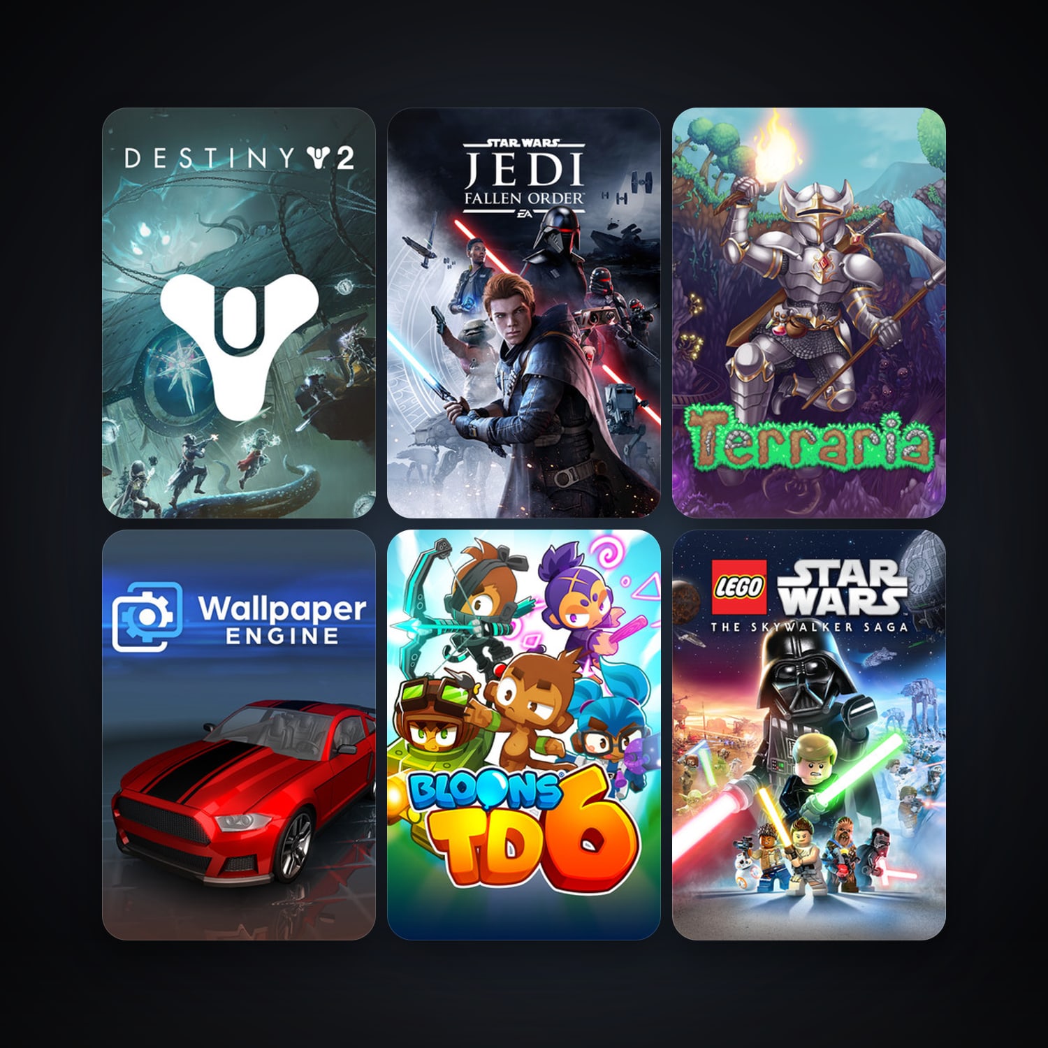 Terraria + Cities: Skylines, 15 games, clean — HabibiAccounts