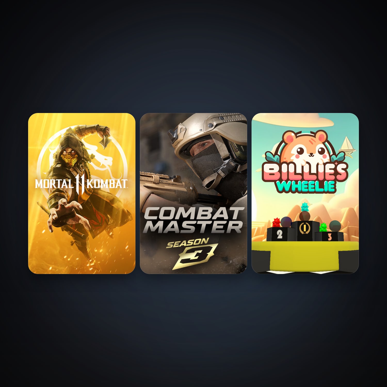Mortal Kombat 11 + Combat Master: Season 1, 6 games, clean — HabibiAccounts