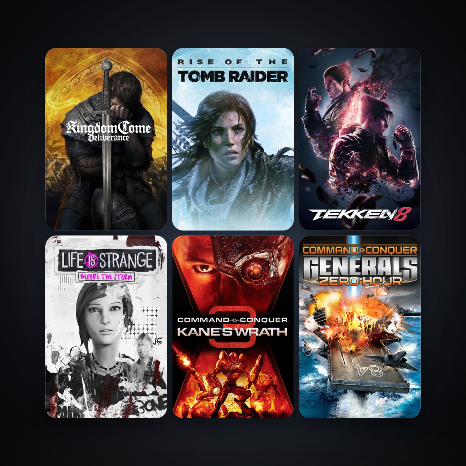 Command & Conquer: Red Alert 3 + Command & Conquer 3: Tiberium Wars, 21 games, clean — HabibiAccounts