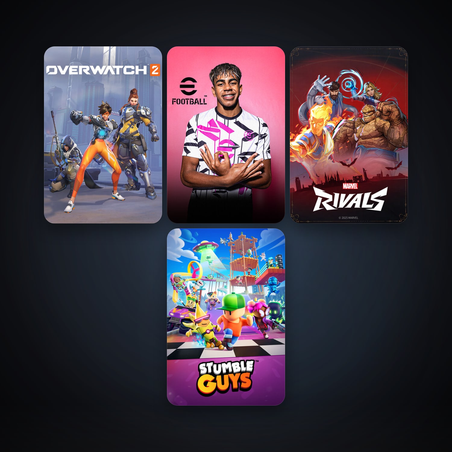 Dead Frontier 2 + eFootball 2024, 17 games, clean — HabibiAccounts