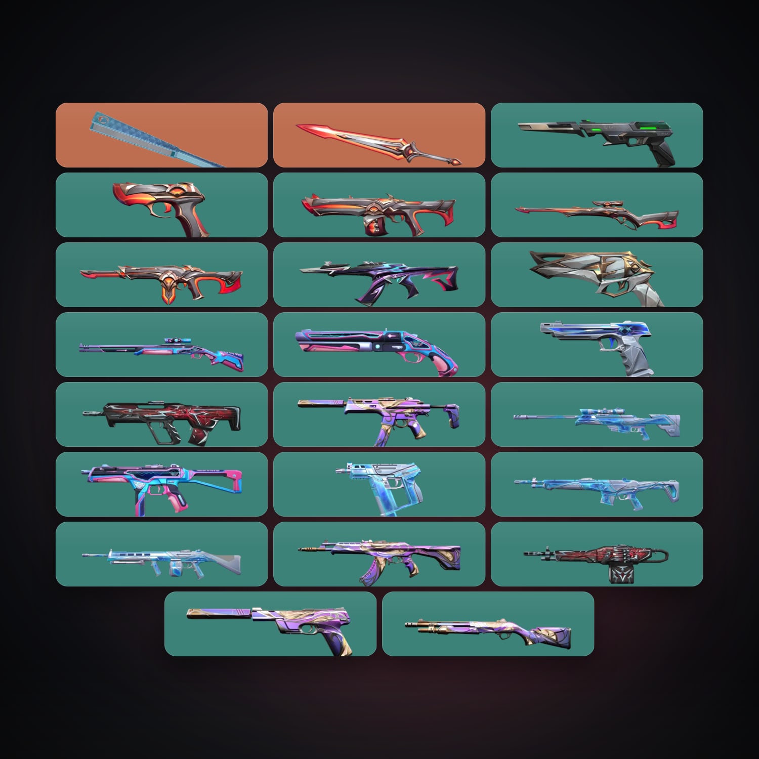 EU Bronze 3 locker — 2 knives, 23 skins, lvl 82 — HabibiAccounts