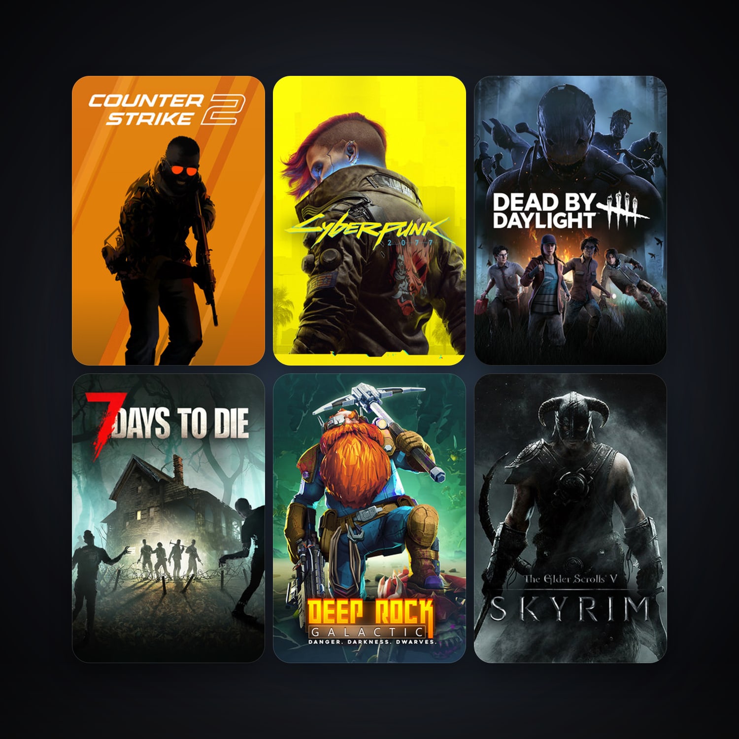 CS2 Prime + The Elder Scrolls V: Skyrim, 176 games, Steam 11, clean — HabibiAccounts