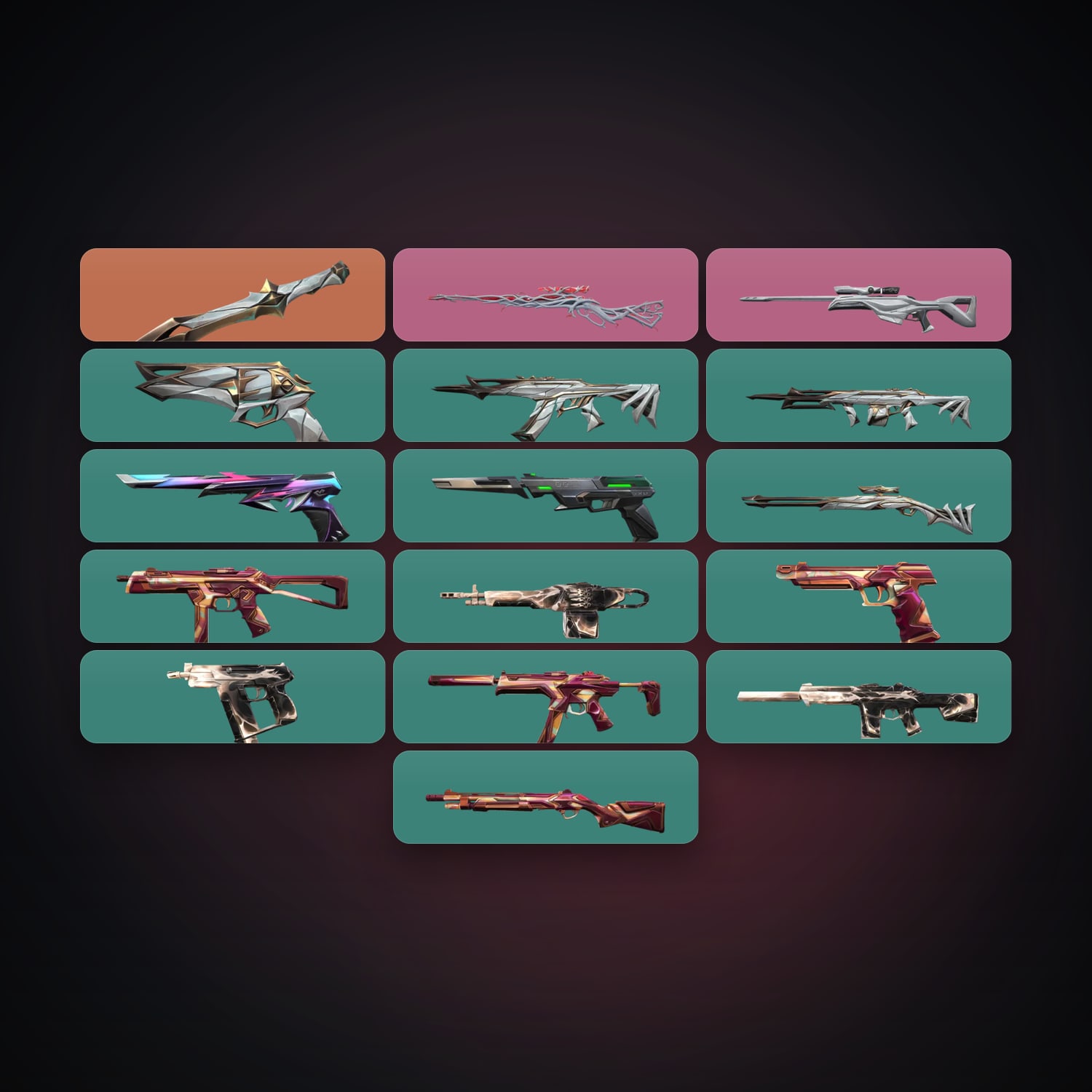 AP Bronze 2 locker — 1 knives, 17 skins, lvl 71 — HabibiAccounts