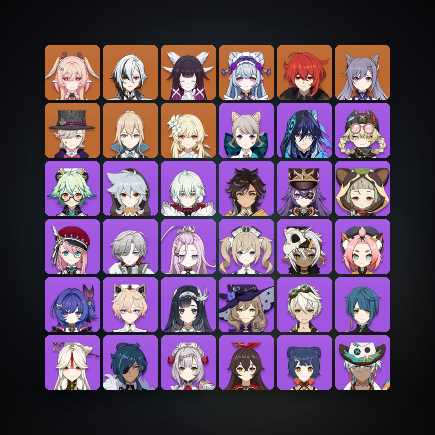 Genshin Impact | AR 56 | 41 Chars | 8× 5★ — HabibiAccounts