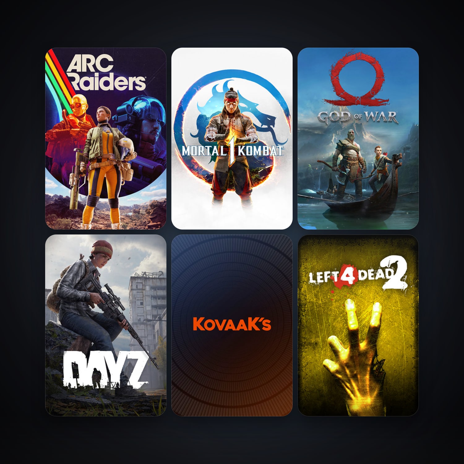Left 4 Dead + Left 4 Dead 2, 12 games, clean — HabibiAccounts