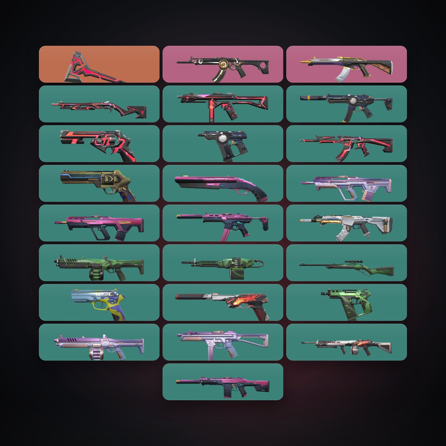 EU Gold 2 locker — 1 knives, 26 skins, lvl 74 — HabibiAccounts