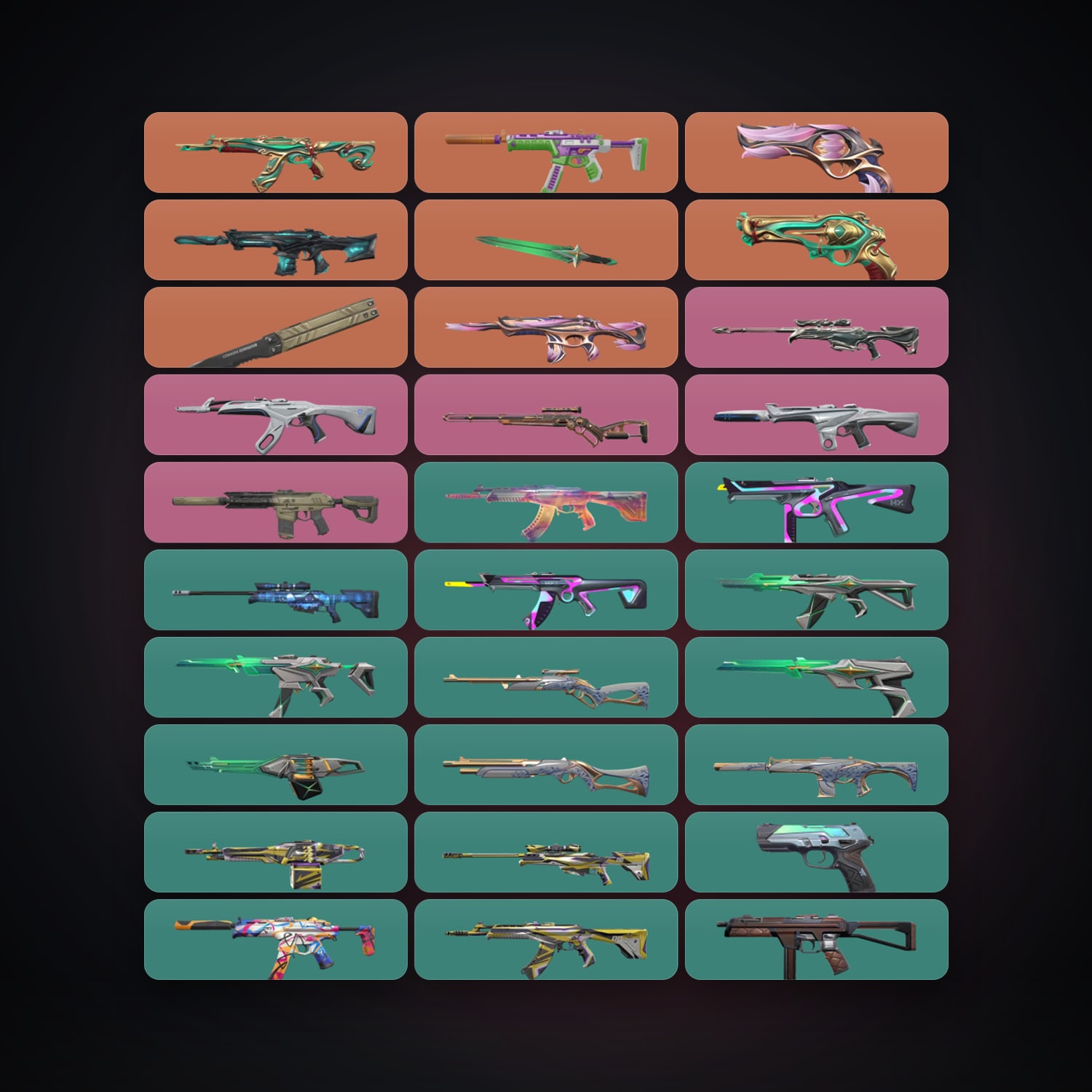 BR Gold 1 locker — 2 knives, 47 skins, lvl 103 — HabibiAccounts