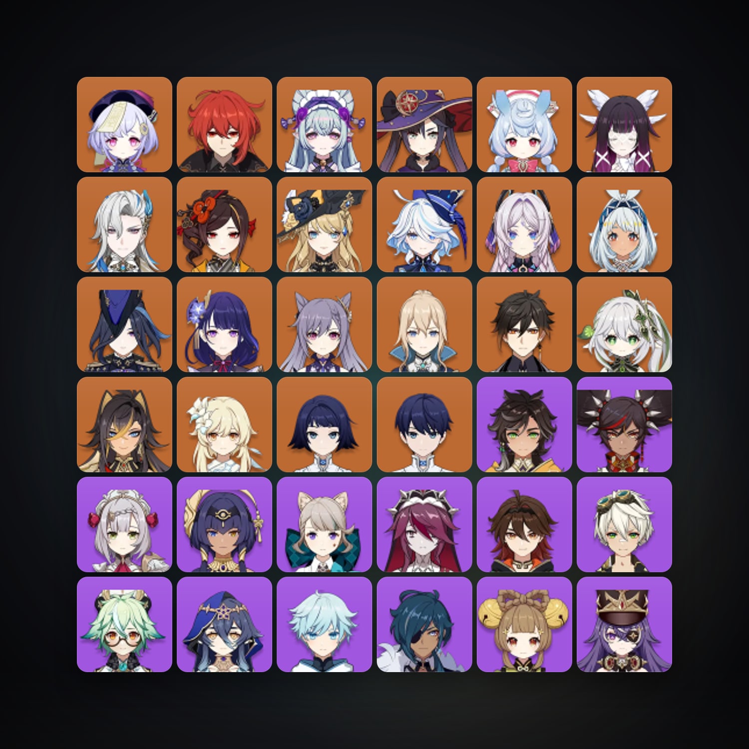 Genshin Impact | AR 59 | 71 Chars | 19× 5★ — Genshin / miHoYo Account — HabibiAccounts
