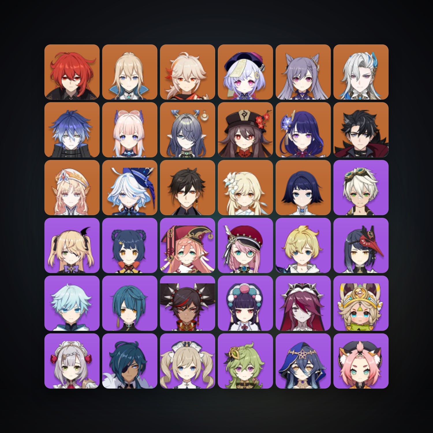 Genshin Impact | AR 56 | 58 Chars | 15× 5★ — HabibiAccounts