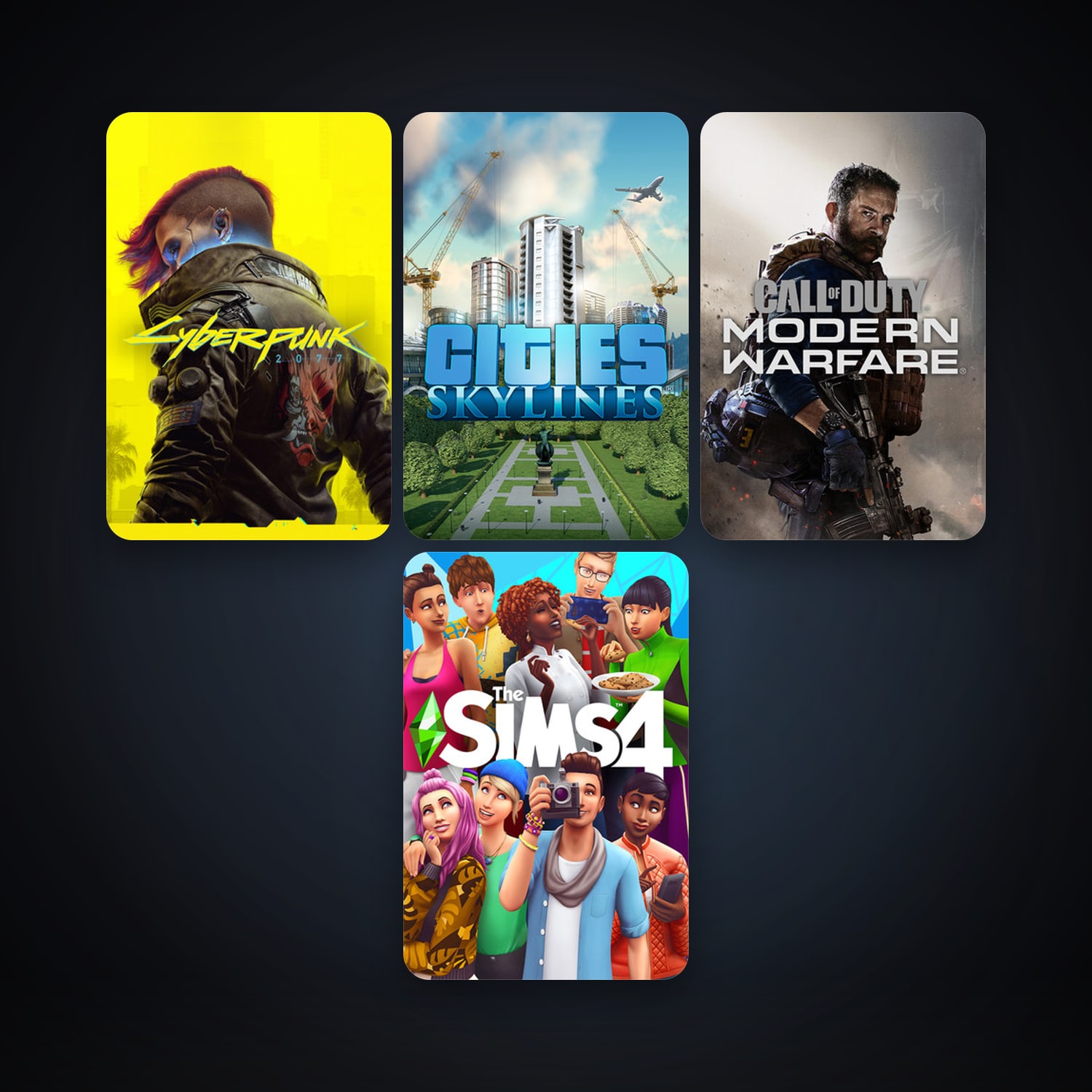 Just Cause 2 + Cities: Skylines, 9 games, clean — HabibiAccounts