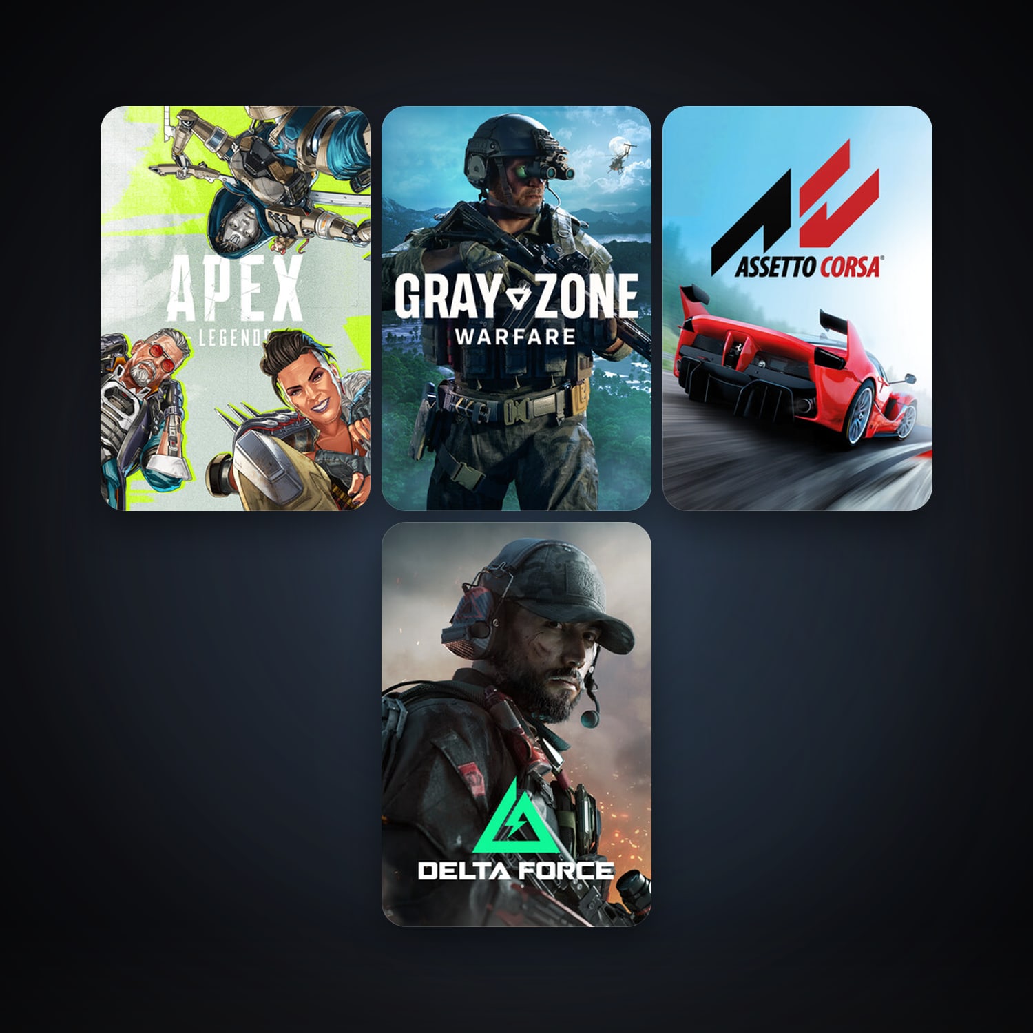 Free CS2 (No Prime) + Assetto Corsa, 26 games, clean — HabibiAccounts