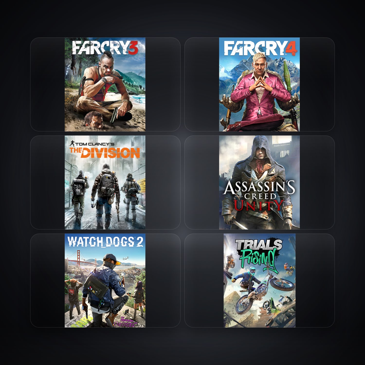 Ubisoft Far Cry 3 Deluxe Edition + Far Cry 4 — CL — 9 games — HabibiAccounts