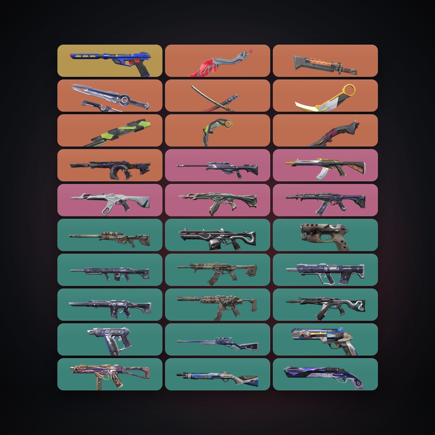 EU Diamond 1 locker — 8 knives, 47 skins, lvl 112 — HabibiAccounts