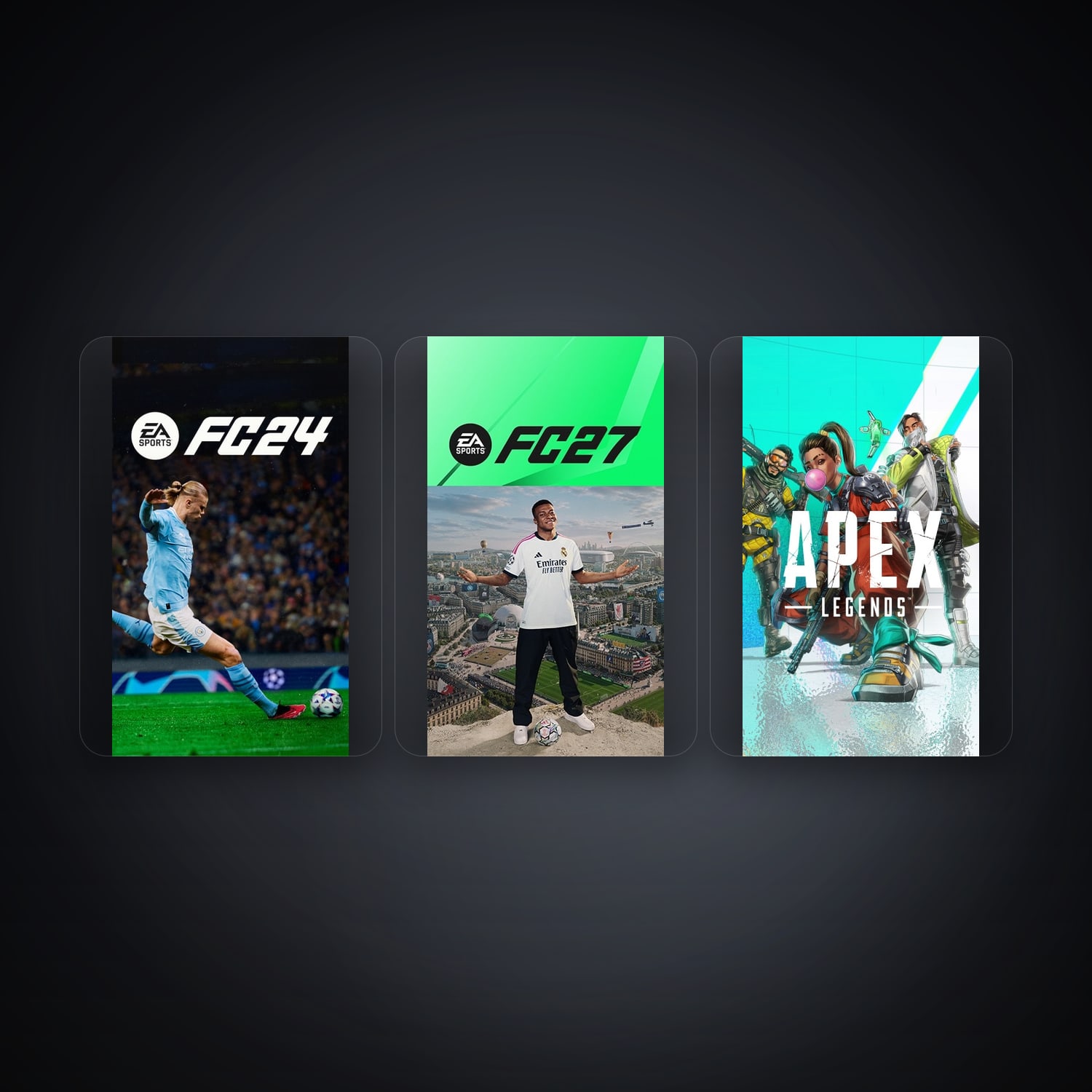 EA EA Sports FC24 + EA Sports FC 27 — FR — 3 games — HabibiAccounts