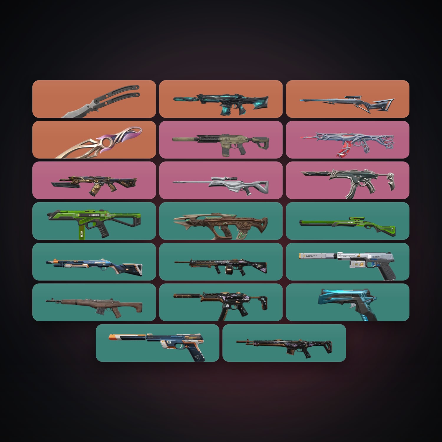 EU Bronze 2 locker — 2 knives, 22 skins, lvl 42 — HabibiAccounts