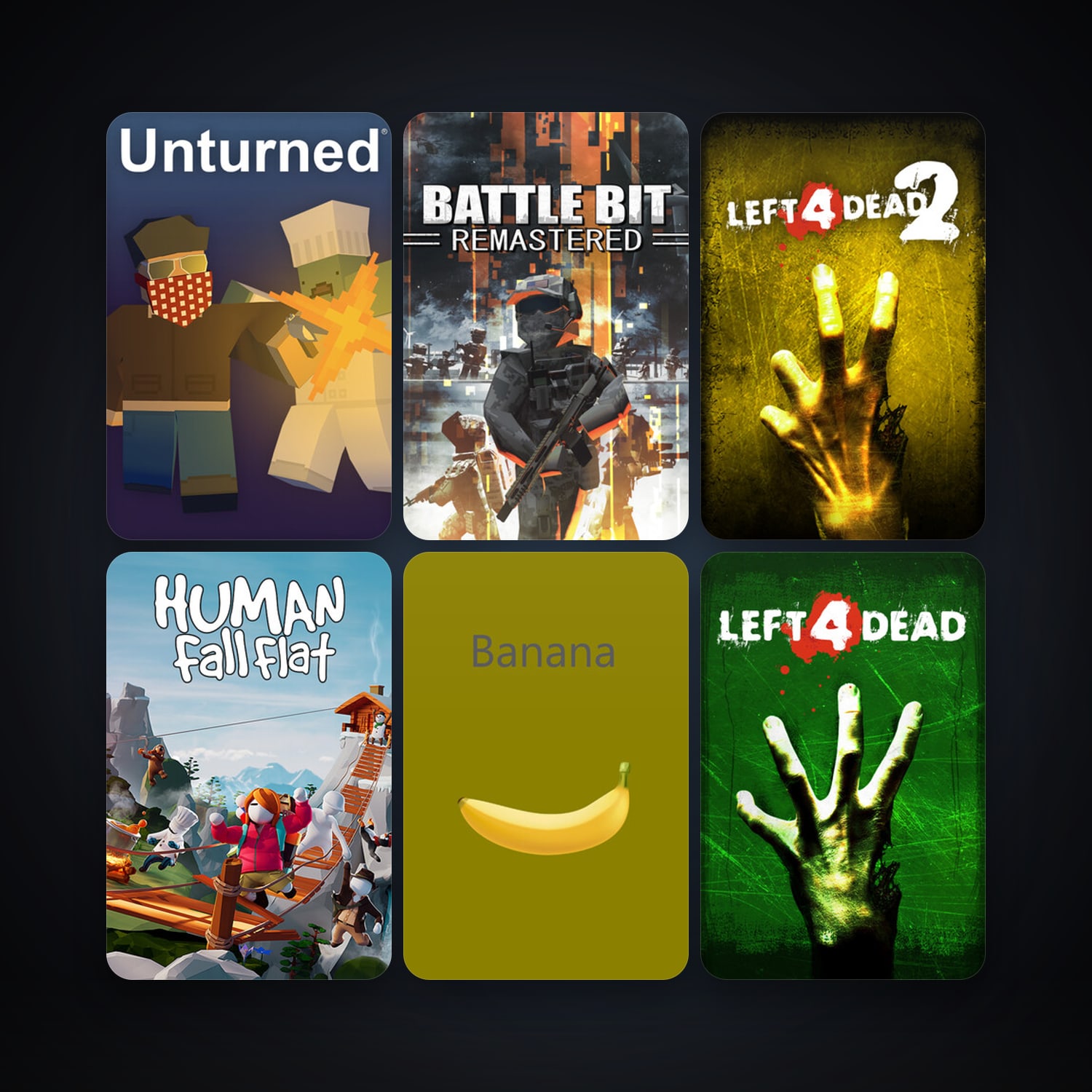 Left 4 Dead + Left 4 Dead 2, 34 games, clean — HabibiAccounts