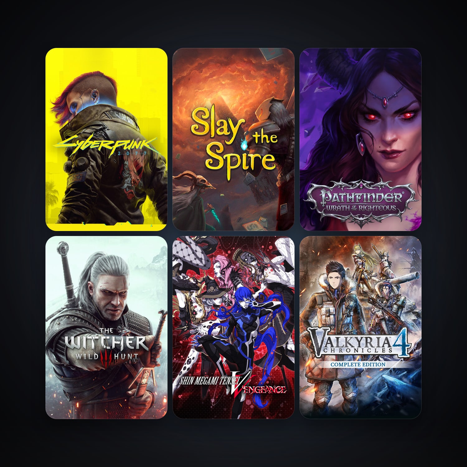 The Witcher 3: Wild Hunt + Tales of Berseria, 51 games, clean — HabibiAccounts