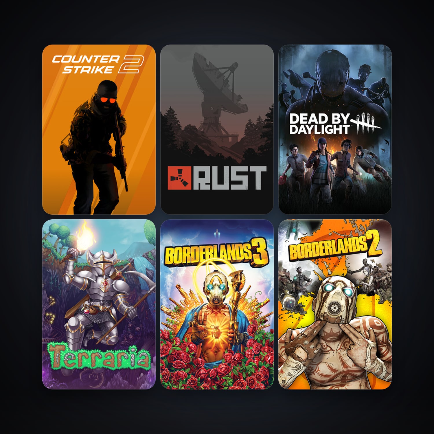 CS2 Prime + Borderlands 2, 37 games, clean — HabibiAccounts