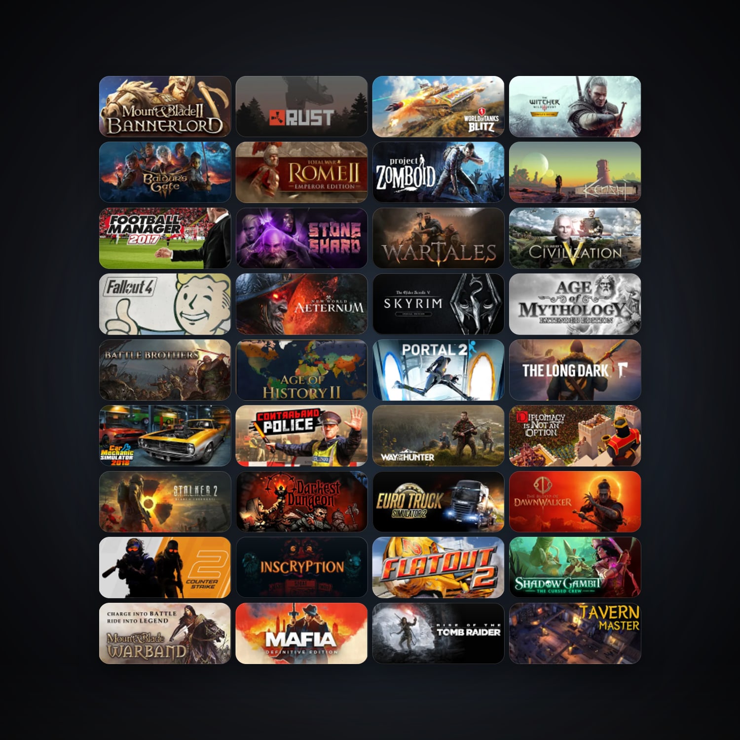 Steam 115 games, Steam 14, clean — HabibiAccounts