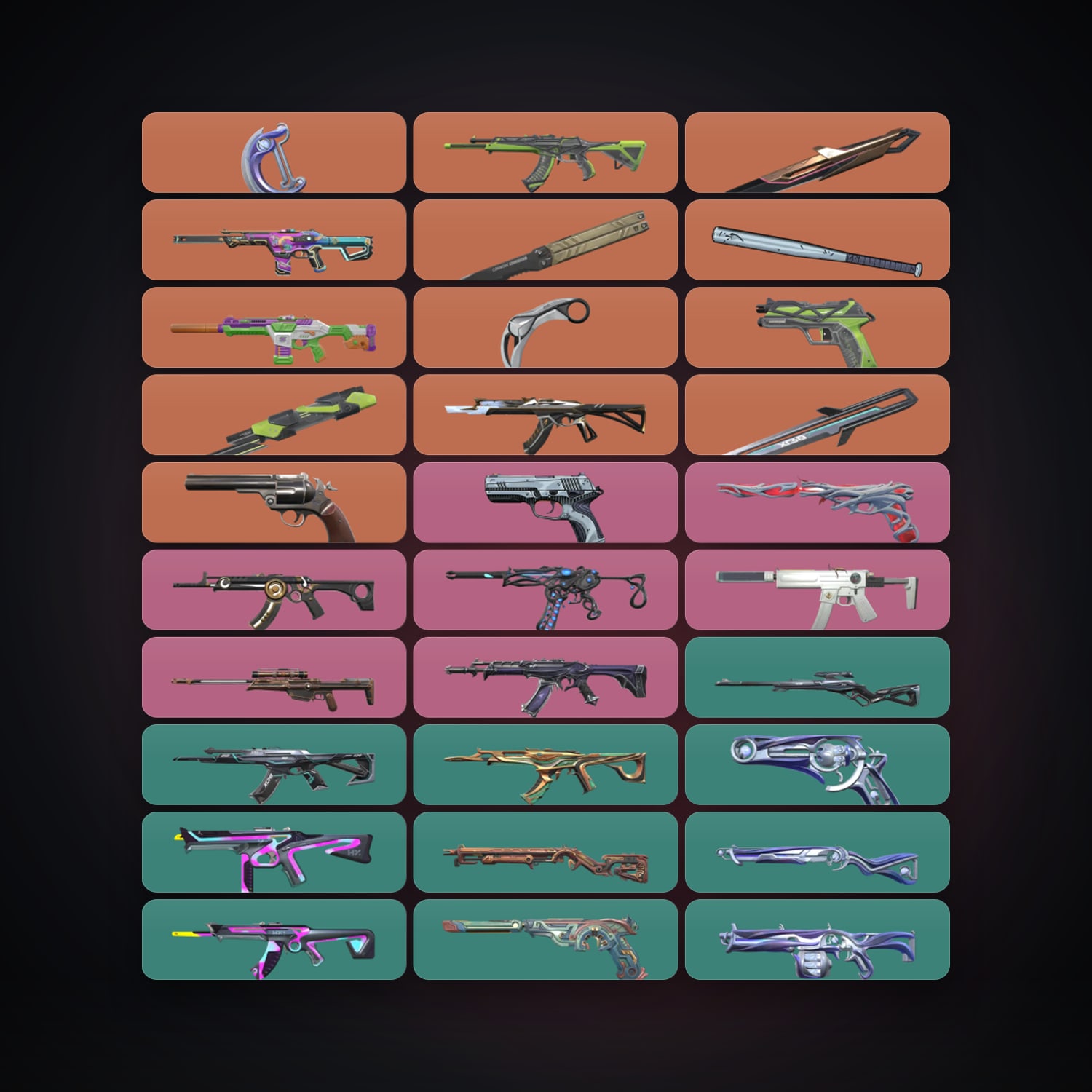 EU Gold 1 locker — 7 knives, 60 skins, lvl 102 — HabibiAccounts